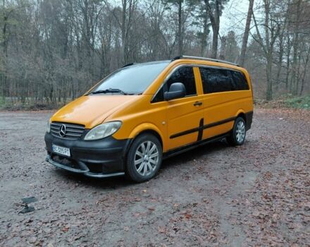 Желтый Мерседес Вито, объемом двигателя 2.1 л и пробегом 560 тыс. км за 5500 $, фото 3 на Automoto.ua