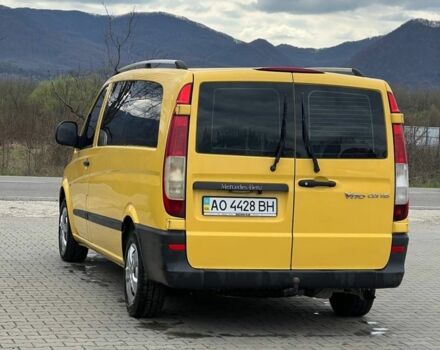 Жовтий Мерседес Віто, об'ємом двигуна 2.1 л та пробігом 402 тис. км за 8800 $, фото 11 на Automoto.ua