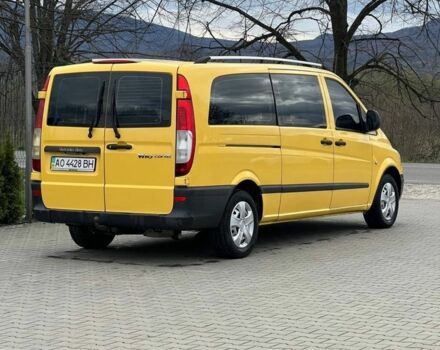 Жовтий Мерседес Віто, об'ємом двигуна 2.1 л та пробігом 402 тис. км за 8800 $, фото 12 на Automoto.ua