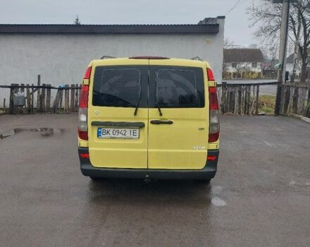 Желтый Мерседес Вито, объемом двигателя 2.1 л и пробегом 545 тыс. км за 8700 $, фото 5 на Automoto.ua