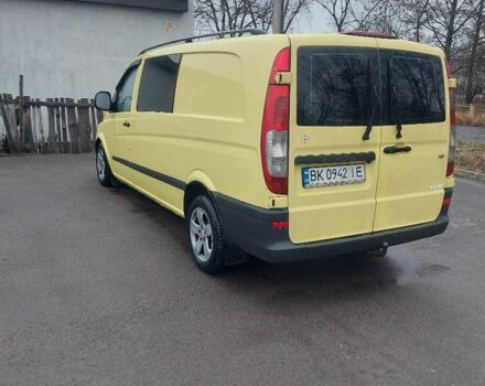 Желтый Мерседес Вито, объемом двигателя 2.1 л и пробегом 545 тыс. км за 8700 $, фото 6 на Automoto.ua