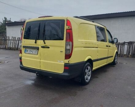 Желтый Мерседес Вито, объемом двигателя 2.1 л и пробегом 545 тыс. км за 8700 $, фото 4 на Automoto.ua