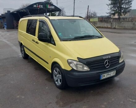 Желтый Мерседес Вито, объемом двигателя 2.1 л и пробегом 545 тыс. км за 8700 $, фото 2 на Automoto.ua