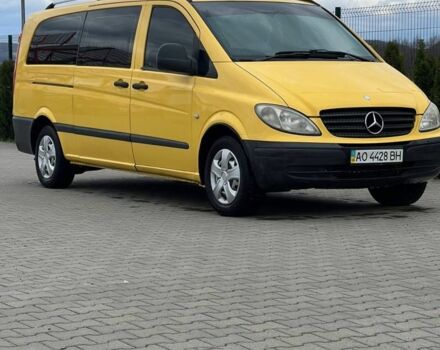 Жовтий Мерседес Віто, об'ємом двигуна 2.1 л та пробігом 402 тис. км за 8800 $, фото 9 на Automoto.ua