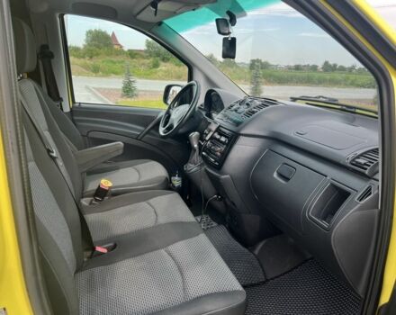 Желтый Мерседес Вито, объемом двигателя 2.1 л и пробегом 250 тыс. км за 9500 $, фото 9 на Automoto.ua