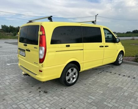 Желтый Мерседес Вито, объемом двигателя 2.1 л и пробегом 250 тыс. км за 9500 $, фото 4 на Automoto.ua