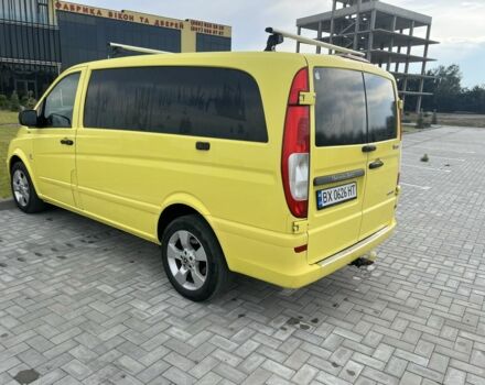 Желтый Мерседес Вито, объемом двигателя 2.1 л и пробегом 250 тыс. км за 9500 $, фото 7 на Automoto.ua