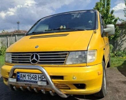 Жовтий Мерседес Віто, об'ємом двигуна 2.2 л та пробігом 645 тис. км за 4500 $, фото 2 на Automoto.ua