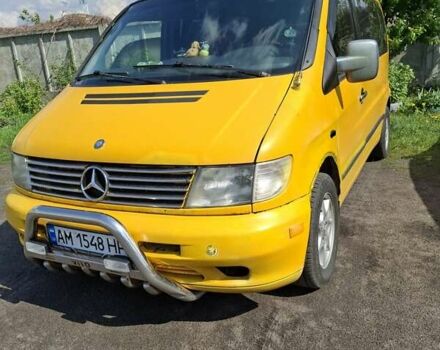 Жовтий Мерседес Віто, об'ємом двигуна 2.2 л та пробігом 645 тис. км за 4500 $, фото 4 на Automoto.ua