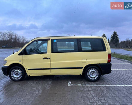 Желтый Мерседес Вито, объемом двигателя 2.15 л и пробегом 586 тыс. км за 3100 $, фото 8 на Automoto.ua