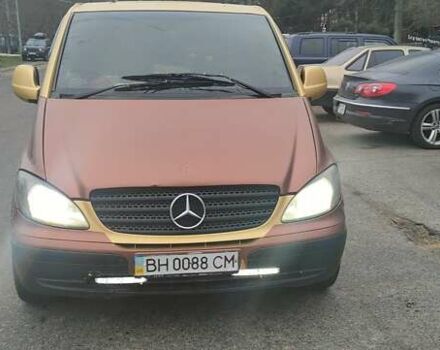 Жовтий Мерседес Віто, об'ємом двигуна 2.1 л та пробігом 499 тис. км за 8100 $, фото 2 на Automoto.ua