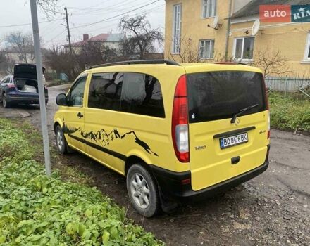 Желтый Мерседес Вито, объемом двигателя 2.15 л и пробегом 346 тыс. км за 5900 $, фото 4 на Automoto.ua