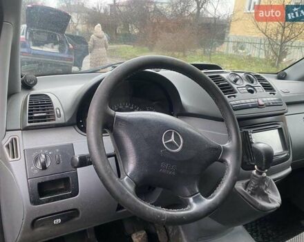 Желтый Мерседес Вито, объемом двигателя 2.15 л и пробегом 346 тыс. км за 5900 $, фото 7 на Automoto.ua