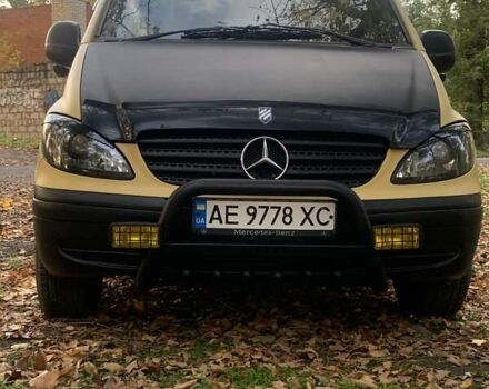 Желтый Мерседес Вито, объемом двигателя 2.2 л и пробегом 450 тыс. км за 8000 $, фото 20 на Automoto.ua