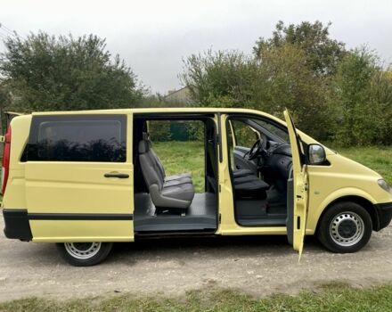 Желтый Мерседес Вито, объемом двигателя 2.2 л и пробегом 510 тыс. км за 5999 $, фото 1 на Automoto.ua