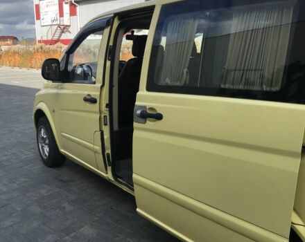 Мерседес Вито 2006 в Луцке на Automoto.ua Желтый Мерседес Вито, объемом двигателя 2.1 л и пробегом 2 тыс. км за 8900 $, фото 14 на Automoto.ua