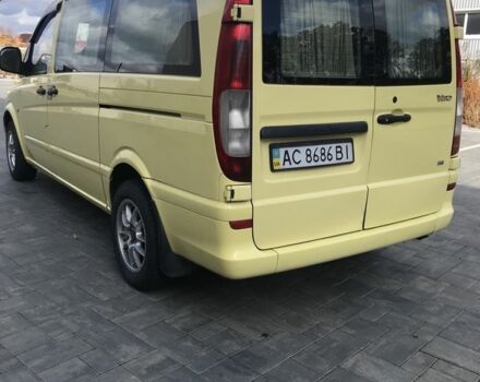 Мерседес Вито 2006 в Луцке на Automoto.ua Желтый Мерседес Вито, объемом двигателя 2.1 л и пробегом 2 тыс. км за 8900 $, фото 18 на Automoto.ua