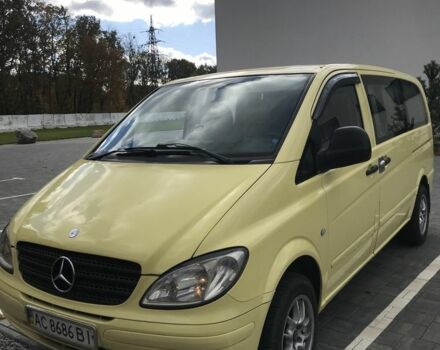 Мерседес Вито 2006 в Луцке на Automoto.ua Желтый Мерседес Вито, объемом двигателя 2.1 л и пробегом 2 тыс. км за 8900 $, фото 9 на Automoto.ua