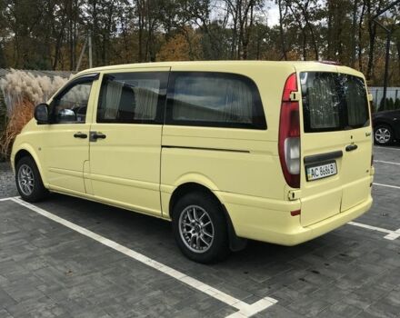 Мерседес Вито 2006 в Луцке на Automoto.ua Желтый Мерседес Вито, объемом двигателя 2.1 л и пробегом 2 тыс. км за 8900 $, фото 10 на Automoto.ua