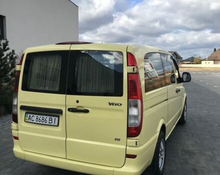 Мерседес Вито 2006 в Луцке на Automoto.ua Желтый Мерседес Вито, объемом двигателя 2.1 л и пробегом 2 тыс. км за 8900 $, фото 13 на Automoto.ua