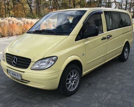 Мерседес Вито 2006 в Луцке на Automoto.ua Желтый Мерседес Вито, объемом двигателя 2.1 л и пробегом 2 тыс. км за 8900 $, фото 2 на Automoto.ua