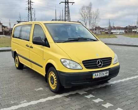 Желтый Мерседес Вито, объемом двигателя 2.2 л и пробегом 265 тыс. км за 7000 $, фото 7 на Automoto.ua