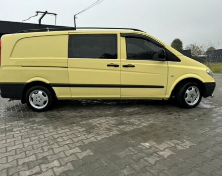 Желтый Мерседес Вито, объемом двигателя 2.2 л и пробегом 450 тыс. км за 7700 $, фото 6 на Automoto.ua