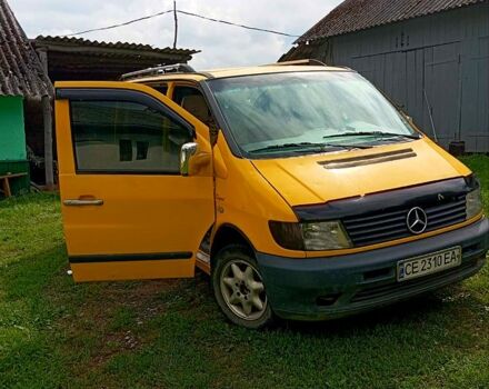 Жовтий Мерседес Віто, об'ємом двигуна 2.2 л та пробігом 490 тис. км за 3800 $, фото 1 на Automoto.ua