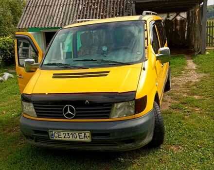 Жовтий Мерседес Віто, об'ємом двигуна 2.2 л та пробігом 490 тис. км за 3800 $, фото 2 на Automoto.ua