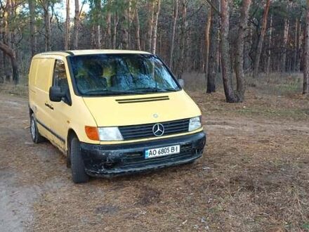 Мерседес Вито 1999 в Бериславе на Automoto.ua Желтый Мерседес Вито, объемом двигателя 2.15 л и пробегом 500 тыс. км за 2400 $, фото 1 на Automoto.ua