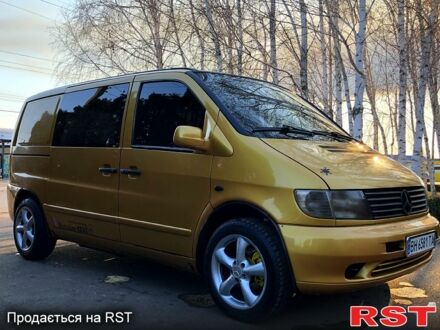 Мерседес Віто 2001 у Беляевке на Automoto.ua Жовтий Мерседес Віто, об'ємом двигуна 2.2 л та пробігом 357 тис. км за 5200 $, фото 1 на Automoto.ua