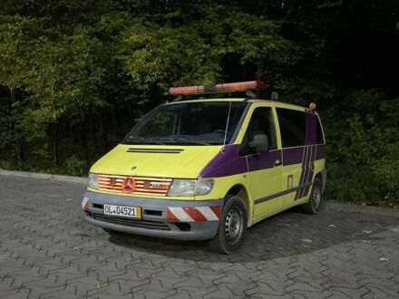 Мерседес Віто 2003 у Тернополі на Automoto.ua Жовтий Мерседес Віто, об'ємом двигуна 2.2 л та пробігом 425 тис. км за 2800 $, фото 1 на Automoto.ua