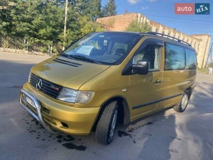 Жовтий Мерседес Віто, об'ємом двигуна 2.2 л та пробігом 380 тис. км за 6500 $, фото 1 на Automoto.ua