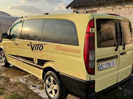 Мерседес Вито 2004 в Ужгороде на Automoto.ua Желтый Мерседес Вито, объемом двигателя 2.15 л и пробегом 450 тыс. км за 6200 $, фото 1 на Automoto.ua