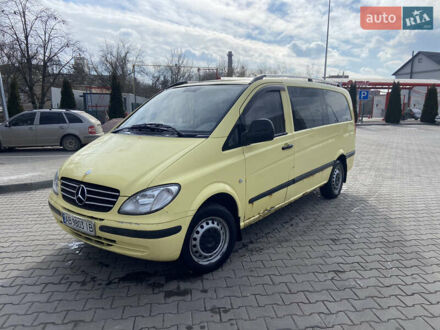 Жовтий Мерседес Віто, об'ємом двигуна 2.2 л та пробігом 490 тис. км за 5000 $, фото 1 на Automoto.ua