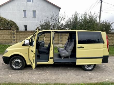 Желтый Мерседес Вито, объемом двигателя 2.2 л и пробегом 510 тыс. км за 5999 $, фото 1 на Automoto.ua