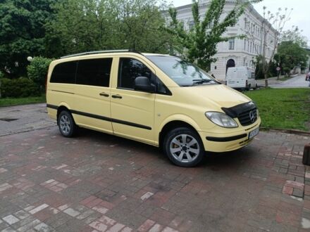 Мерседес Вито 2008 в Коломые на Automoto.ua Желтый Мерседес Вито, объемом двигателя 2.1 л и пробегом 420 тыс. км за 6650 $, фото 1 на Automoto.ua