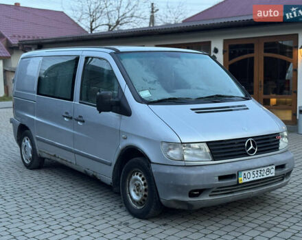 Сірий Мерседес Віто, об'ємом двигуна 2.15 л та пробігом 300 тис. км за 1650 $, фото 2 на Automoto.ua