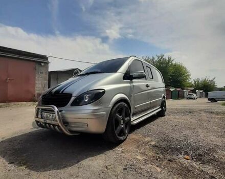 Серый Мерседес Вито, объемом двигателя 2.15 л и пробегом 370 тыс. км за 8500 $, фото 9 на Automoto.ua