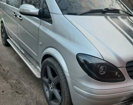 Серый Мерседес Вито, объемом двигателя 2.15 л и пробегом 370 тыс. км за 8500 $, фото 4 на Automoto.ua