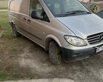 Серый Мерседес Вито, объемом двигателя 2.1 л и пробегом 600 тыс. км за 4000 $, фото 7 на Automoto.ua