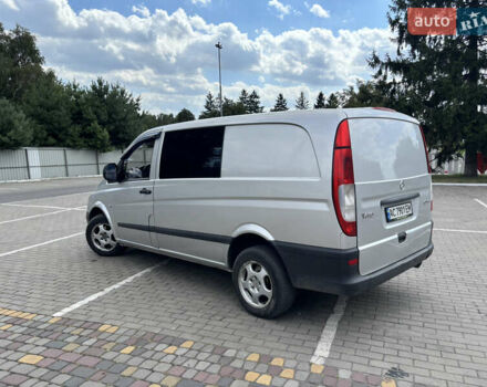 Серый Мерседес Вито, объемом двигателя 2.15 л и пробегом 337 тыс. км за 6000 $, фото 1 на Automoto.ua