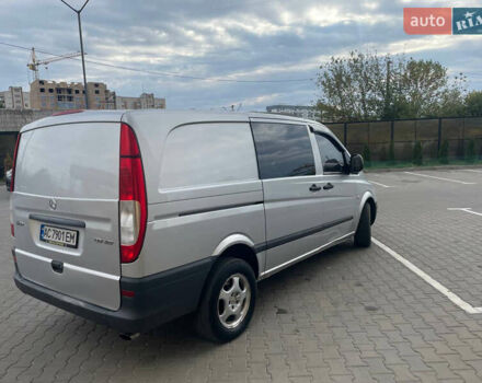 Серый Мерседес Вито, объемом двигателя 2.15 л и пробегом 337 тыс. км за 6000 $, фото 10 на Automoto.ua