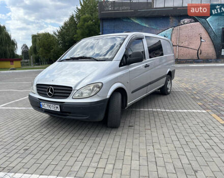 Серый Мерседес Вито, объемом двигателя 2.15 л и пробегом 337 тыс. км за 6000 $, фото 8 на Automoto.ua