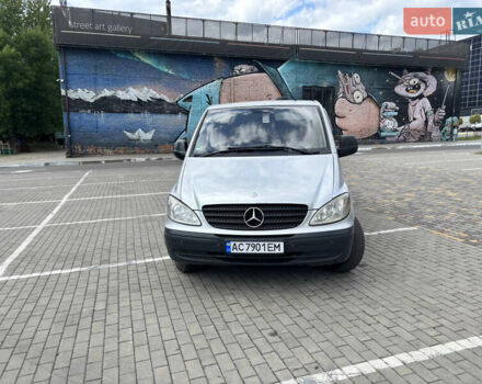 Серый Мерседес Вито, объемом двигателя 2.15 л и пробегом 337 тыс. км за 6000 $, фото 6 на Automoto.ua