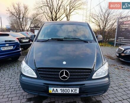 Серый Мерседес Вито, объемом двигателя 2.2 л и пробегом 306 тыс. км за 7999 $, фото 2 на Automoto.ua