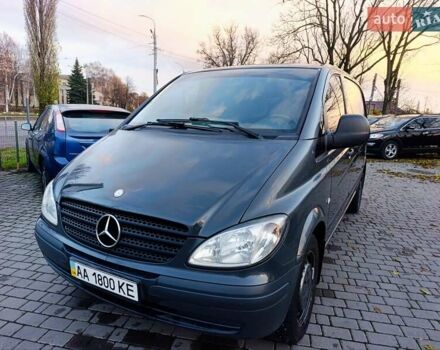 Серый Мерседес Вито, объемом двигателя 2.2 л и пробегом 306 тыс. км за 7999 $, фото 3 на Automoto.ua