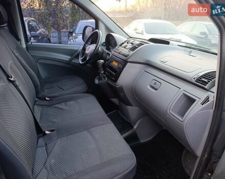 Серый Мерседес Вито, объемом двигателя 2.2 л и пробегом 306 тыс. км за 7999 $, фото 10 на Automoto.ua