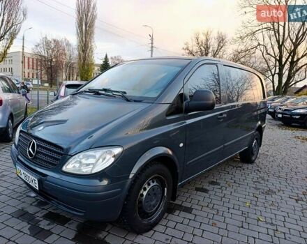 Серый Мерседес Вито, объемом двигателя 2.2 л и пробегом 306 тыс. км за 7999 $, фото 4 на Automoto.ua