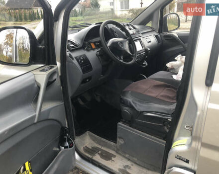 Серый Мерседес Вито, объемом двигателя 2.15 л и пробегом 413 тыс. км за 6500 $, фото 9 на Automoto.ua